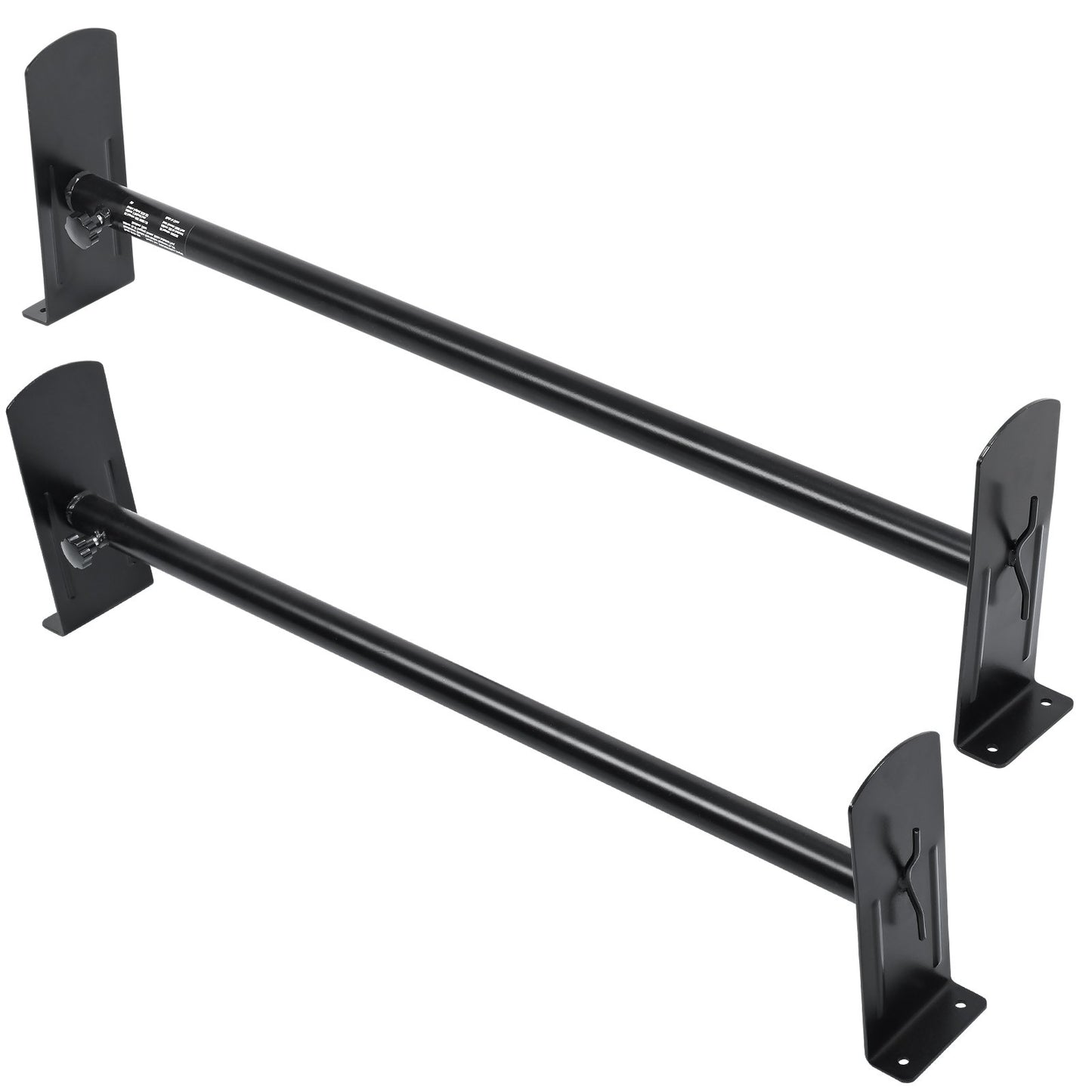 2 Bars Van Roof Ladder Rack 500 LBS Adjustable 35.8" to 57.5" Alloy Steel V952-XSHCH23502948LXWQV0