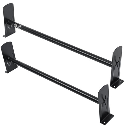 2 Bars Van Roof Ladder Rack 500 LBS Adjustable 35.8" to 57.5" Alloy Steel V952-XSHCH23502948LXWQV0