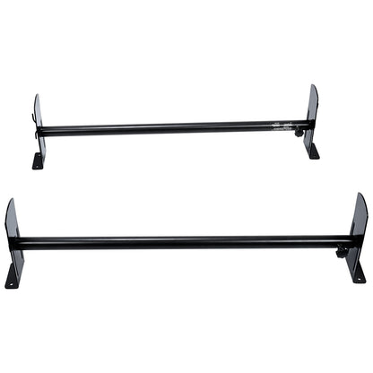 2 Bars Van Roof Ladder Rack 500 LBS Adjustable 35.8" to 57.5" Alloy Steel V952-XSHCH23502948LXWQV0