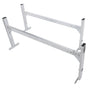 Van Roof Ladder Rack, 2 Bars Aluminum Alloy Roof Ladder Racks, 181 kg Capacity Rain-Gutter Van Roof Rack, V952-XSHCH24006775RD9SV0
