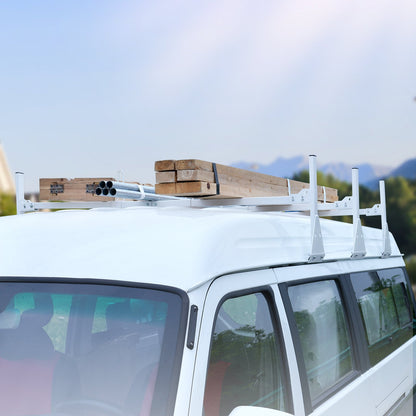 3-Bar Van Roof Ladder Rack Adjustable 56.3"-61.4" for Full-Size Vans V952-XSHCH474837508SG0V0