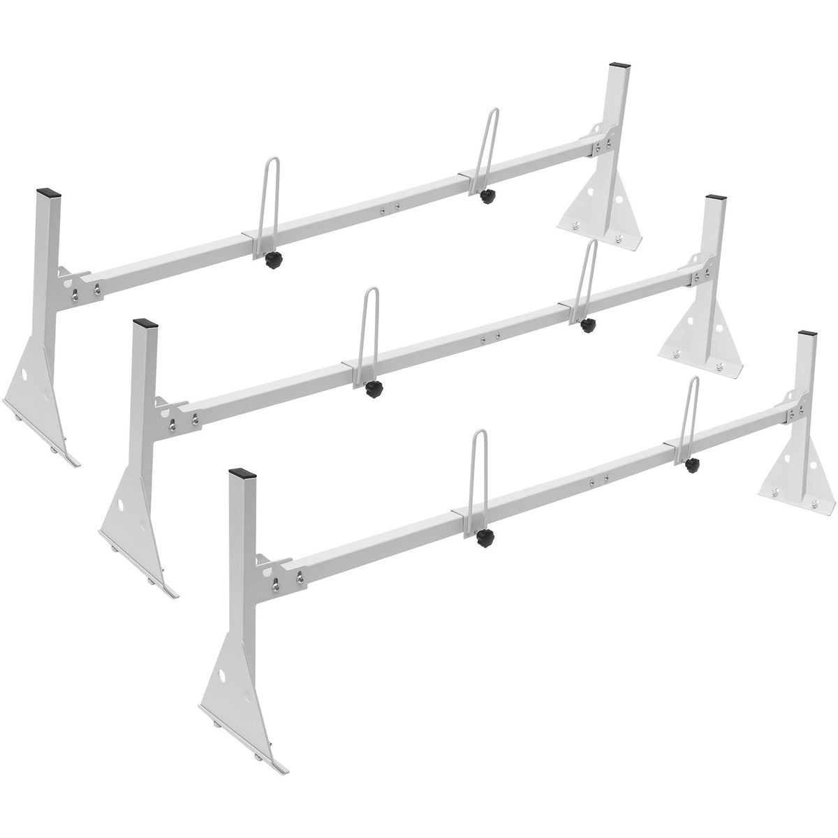 3-Bar Van Roof Ladder Rack Adjustable 56.3"-61.4" for Full-Size Vans V952-XSHCH474837508SG0V0