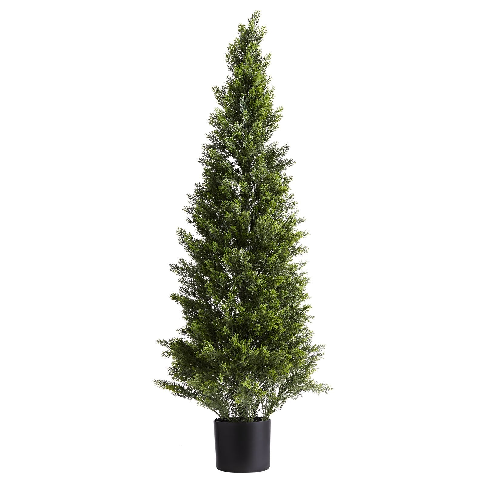 Artificial Topiary Cedar Trees, 2 Set 1219mm Faux Pine Shrubs Plants, Fake Silk Tree Look Real, Easy Assembly V952-XSRGXJS48YCXNM7Y5001V0