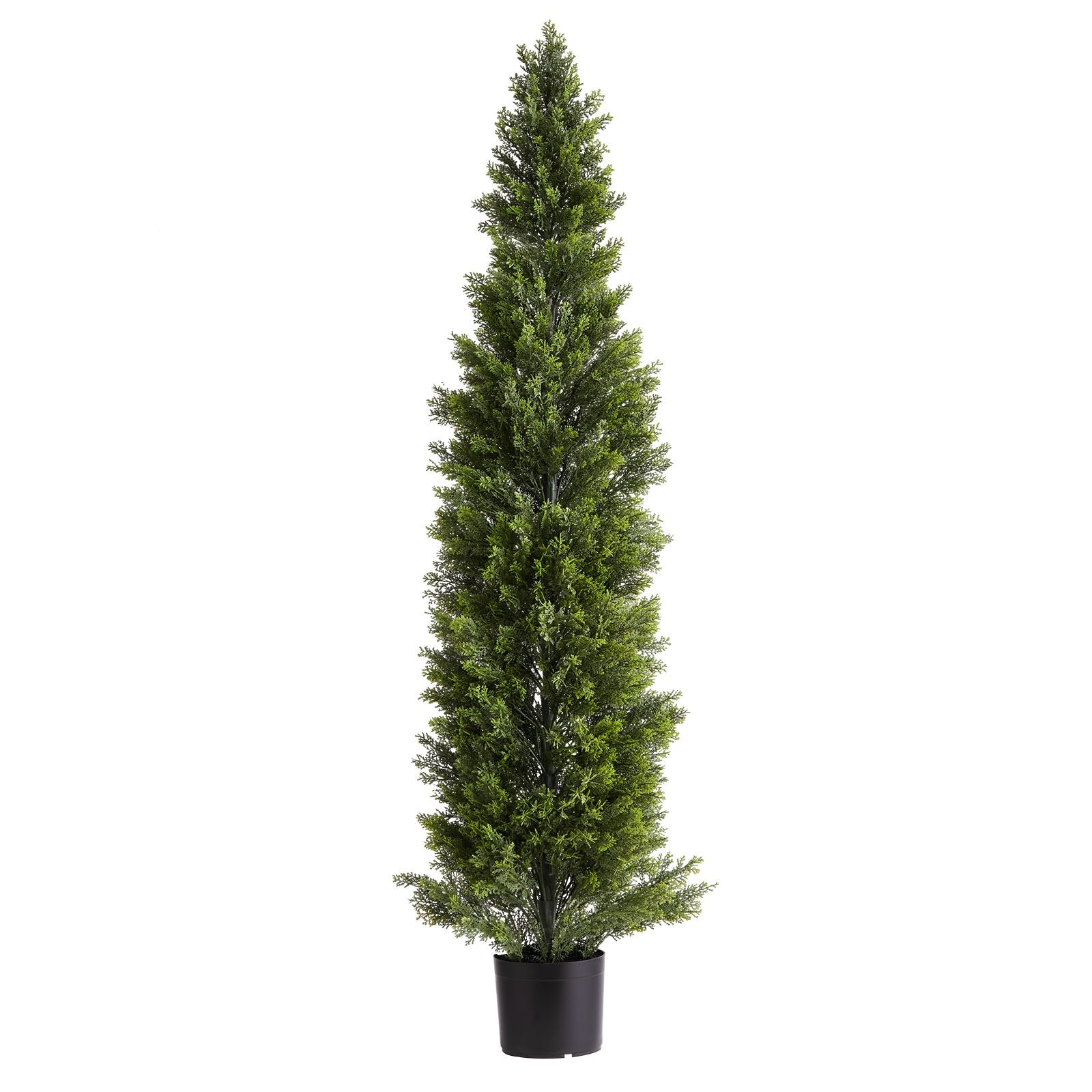 Artificial Topiary Cedar Trees, 2 Set 1524mm Faux Pine Shrubs Plants, Fake Silk Tree Look Real, Easy Assembly V952-XSRGXJS60YCXSMBHS001V0