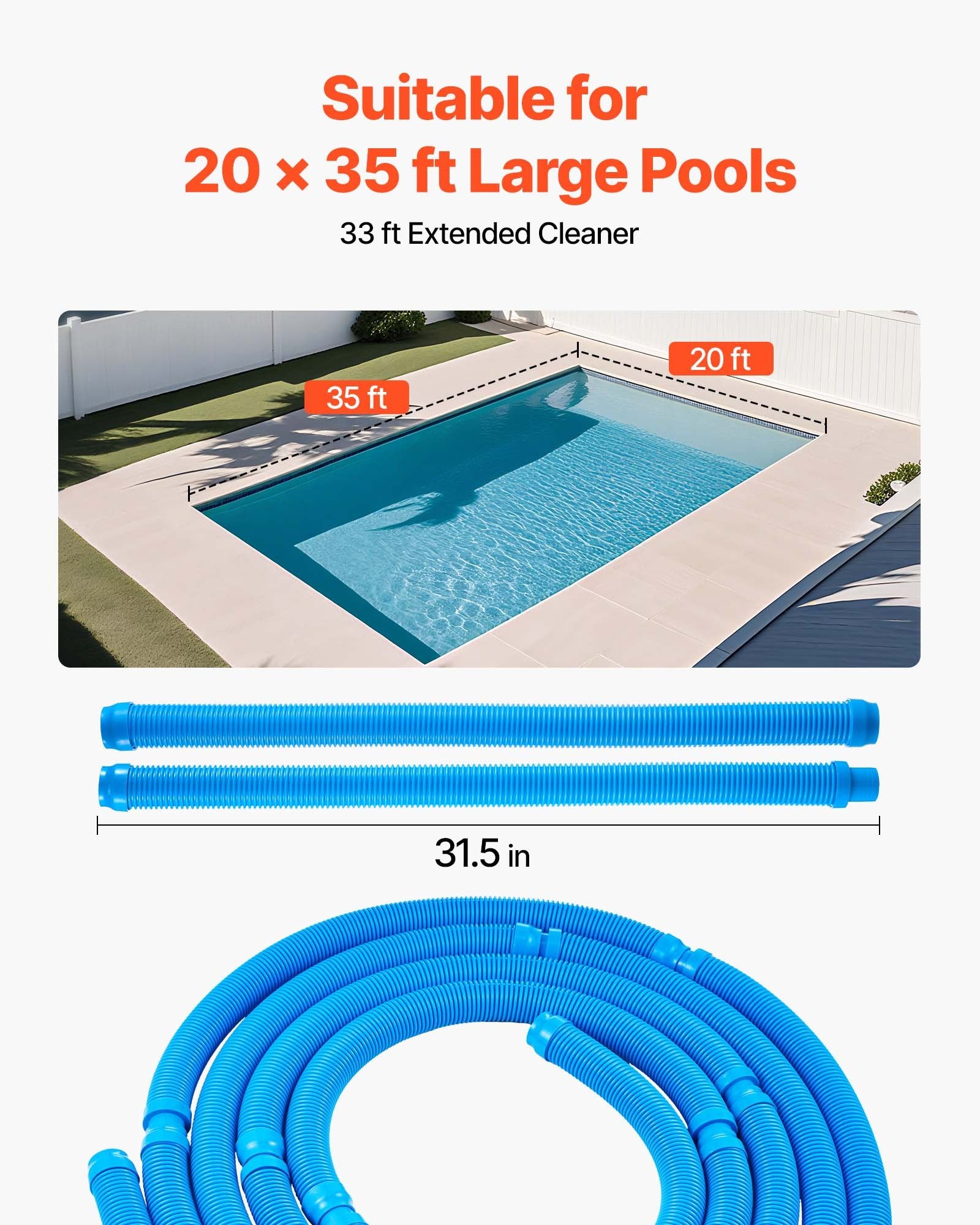 Suction Pool Cleaner, Automatic Pool Vacuum Cleaner, Suction Side Automatic Pool Cleaner, Suction Vacuum Pool V952-XSYCQJQPZJGGTQ8TG001V0