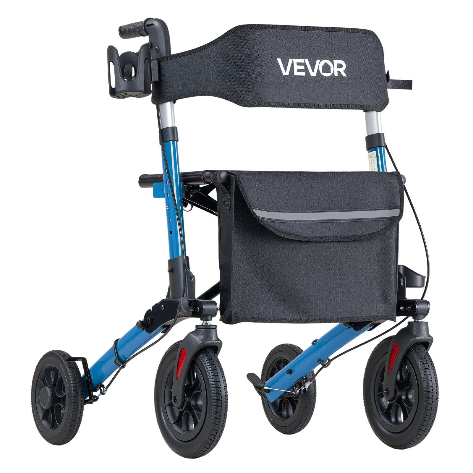 Rollator Walker with Seat for Seniors, Ultra Compact 3-Fold Rolling Walker, Lightweight Aluminum Mobility V952-XSZXQLSLHJQ145Q4C001V0