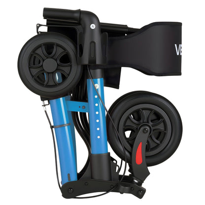 Rollator Walker with Seat for Seniors, Ultra Compact 3-Fold Rolling Walker, Lightweight Aluminum Mobility V952-XSZXQLSLHJQ145Q4C001V0