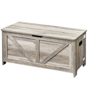 Kids Toy Storage Bench Wooden Toy Box Chest 38.98 x 15.55 x 18.9 in Gray V952-XTETCWDWHLBC7BJJOV0