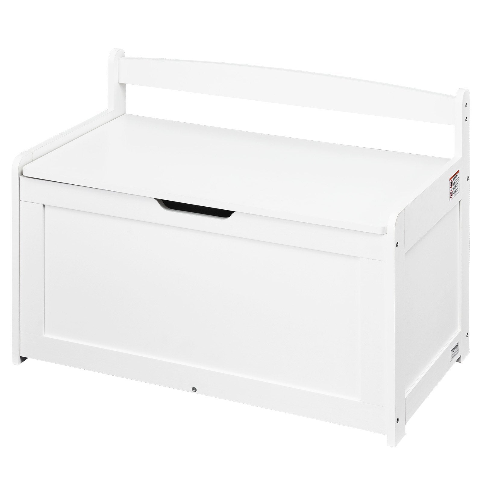 Kids Toy Storage Bench Wooden Toy Box Chest 32.68 x 17.91 x 24.02" White V952-XTETCWDYHLBC1UNIRV0