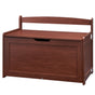 Kids Toy Storage Bench Wooden Toy Box Chest 32.68 x 17.91 x 24.02" Cherry V952-XTETCWDYHLBCRKUO3V0