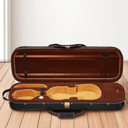 4/4 Full Size Violin Case, Built-in Hygrometer, Lightweight Portable Travel Carrying Bag, with Plush Lining, V952-XTQHZFXNLPMXVK7D4001V0