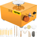 Mini Pottery Wheel, 30W 0-2000 RPM Ceramic Wheel, Adjustable Speed DIY Clay Machines, Electric Sculpting Kits V952-XTXTYLP22220V33F0V3