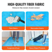Carpet Protection Film, 40" x 84' Floor and Surface Shield, Easy to Cut Simple Installation, Fiber Fabric Car V952-XWFBBHMLS40YP8YQHV0