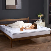 Mattress Topper, Queen Size, 25.4 mm Thickness, Fiber Fill Pad with Detachable & Washable, Comfortable, V952-XWTCD6080INCC3PJWV0