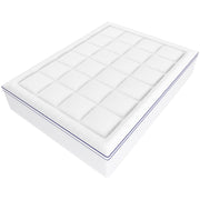 Mattress Topper, Queen Size, 25.4 mm Thickness, Fiber Fill Pad with Detachable & Washable, Comfortable, V952-XWTCD6080INCC3PJWV0