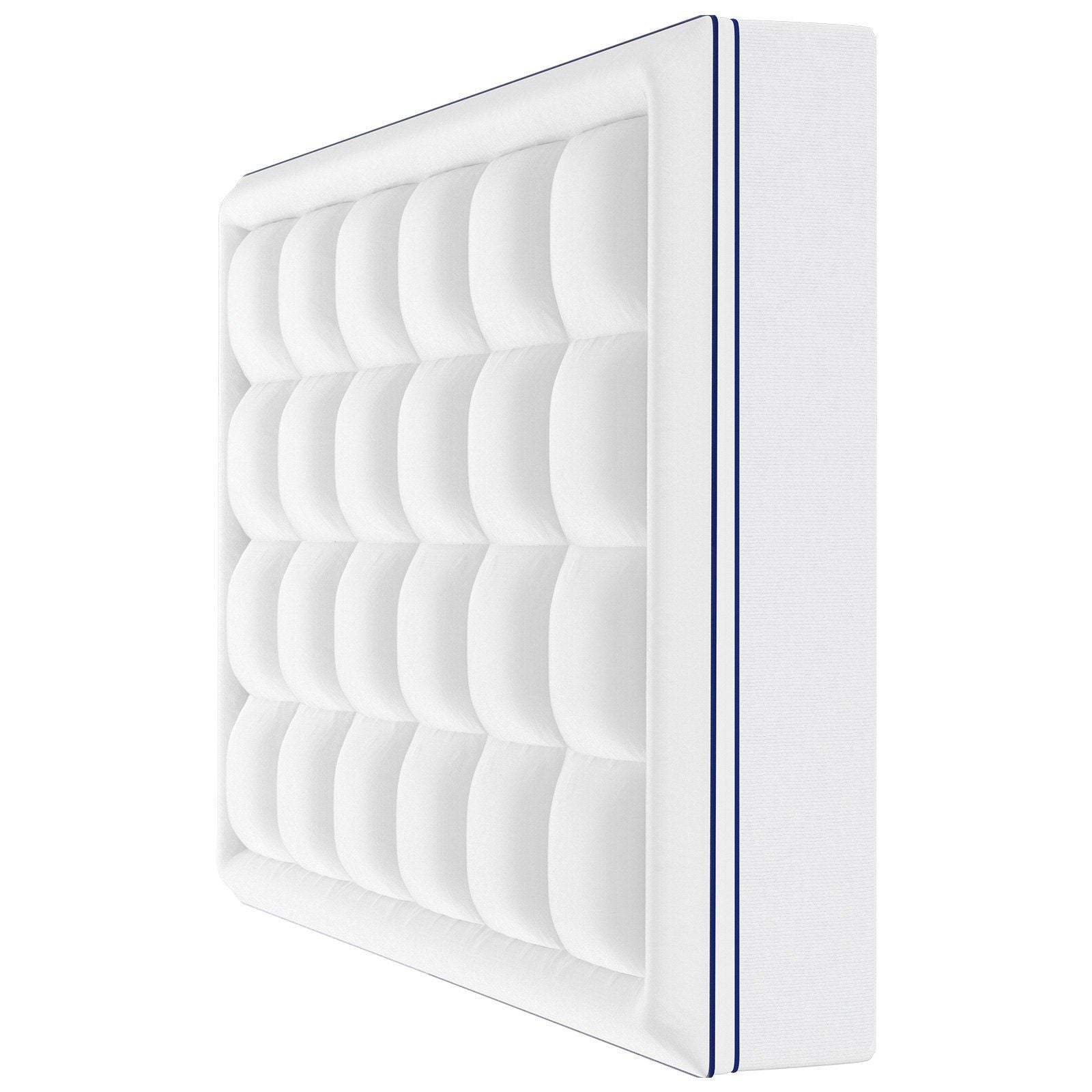 Mattress Topper, Queen Size, 25.4 mm Thickness, Fiber Fill Pad with Detachable & Washable, Comfortable, V952-XWTCD6080INCC3PJWV0