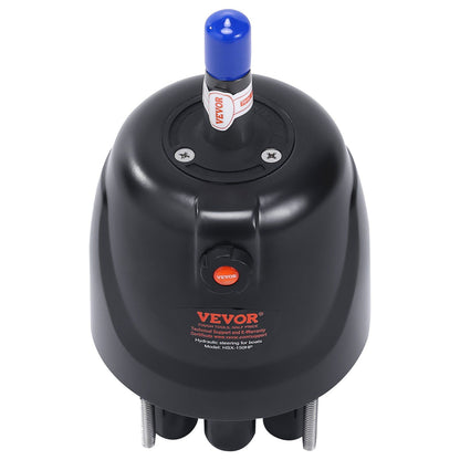 Hydraulic Outboard Steering Pump, 1.4 Cubic Inches, 150HP Front Mount Hydraulic Helm Pump with Two-Way Lock V952-XWYYFXB150HPZXB01V0