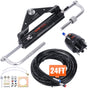 Hydraulic Outboard Steering Kit, 150HP, Marine Boat Hydraulic Steering System, with Helm Pump Two-Way Lock V952-XWYYFXBDJTJ1ISOVRV0