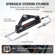 Hydraulic Outboard Steering Kit, 150HP, Marine Boat Hydraulic Steering System, with Helm Pump Two-Way Lock V952-XWYYFXBDJTJ1ISOVRV0