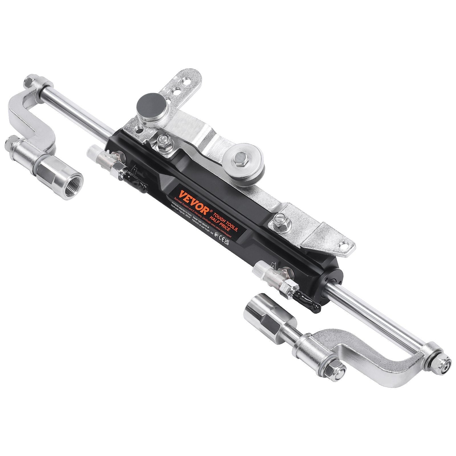 Hydraulic Outboard Steering Kit, 300HP, Marine Boat Hydraulic Steering System, with Helm Pump Two-Way Lock V952-XWYYFXBDJTJ37VR7HV0