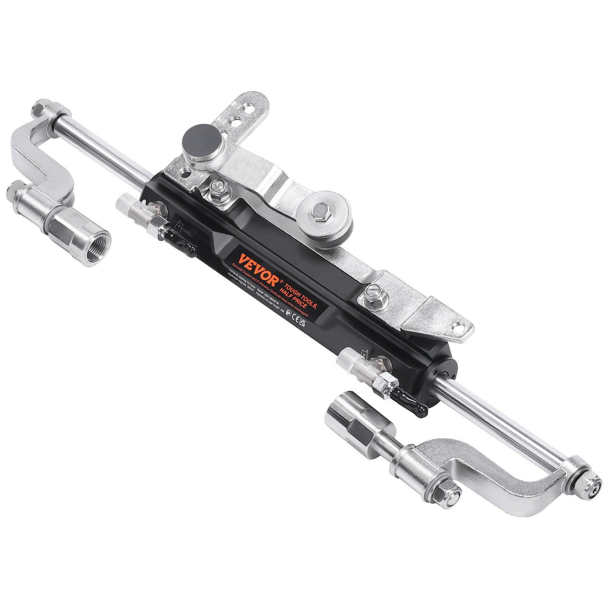 Hydraulic Outboard Steering Kit, 300HP, Marine Boat Hydraulic Steering System, with Helm Pump Two-Way Lock V952-XWYYFXBDJTJ37VR7HV0