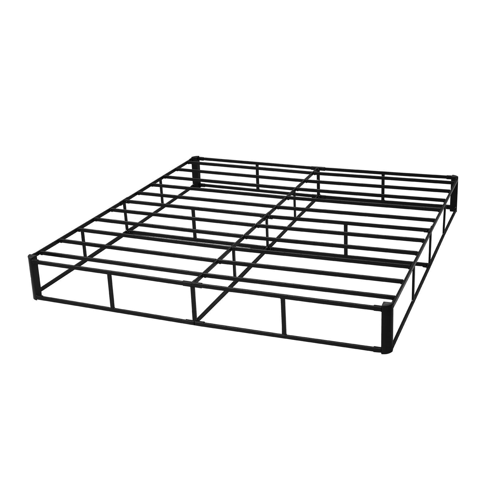 Box Spring, King Size Bed Frame with Washable Fabric Cloth, Heavy Duty Metal Frame for King Bed, 230 mm V952-XXDH80769INC77UZP001V0