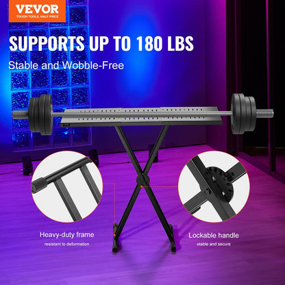 DJ Table Stand, (820-1095)x465 mm Portable DJ Laptop and Controller Stand, Lightweight DJ Desk DJ Booth V952-XXDJGZTHJG43MZP0RV0