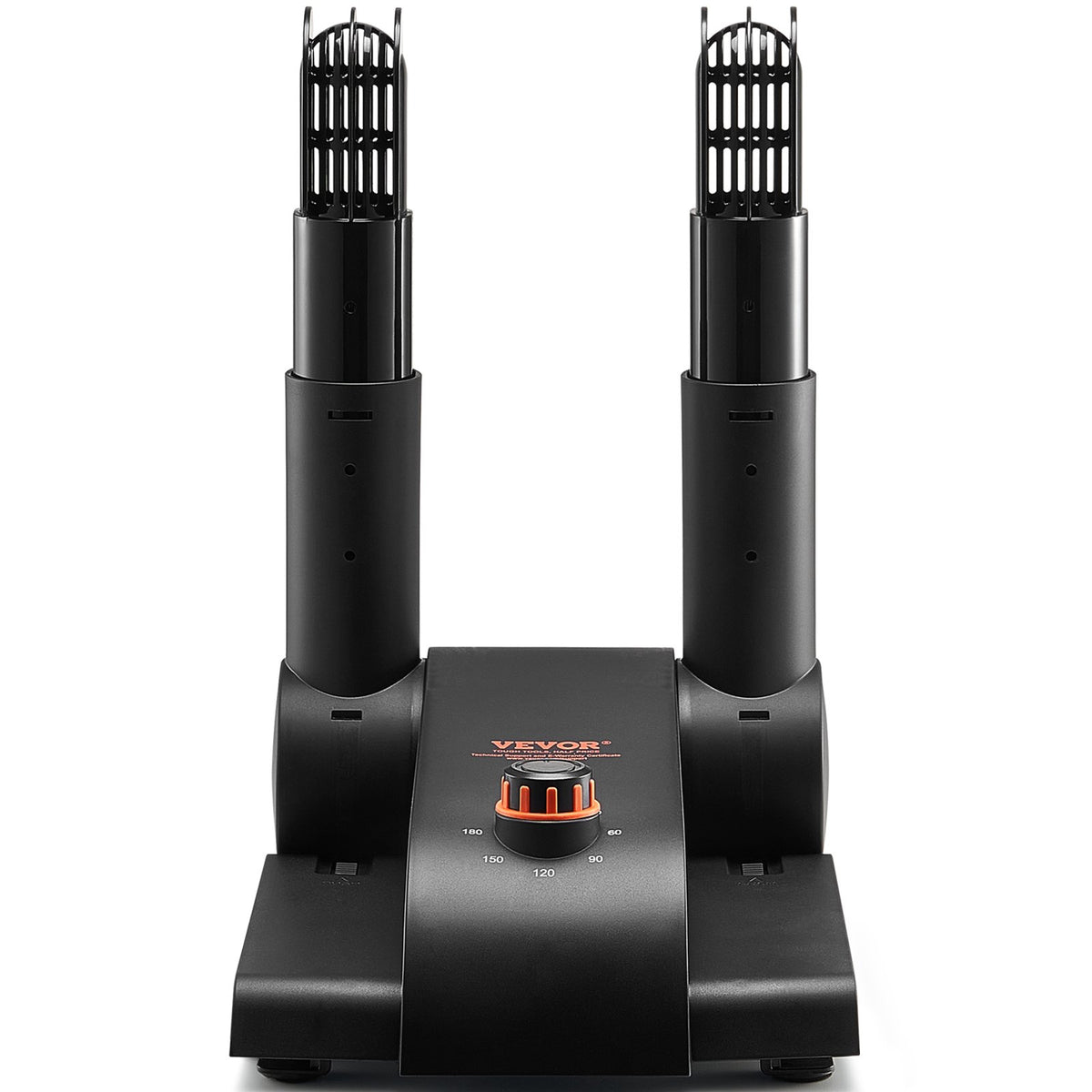Foldable 2-Tube Shoe Dryer Boot Dryer with Heat Blower Black & Orange V952-XXHGJ2GWFSHG5G577V3