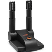 Foldable 2-Tube Shoe Dryer Boot Dryer with Heat Blower Black & Orange V952-XXHGJ2GWFSHG5G577V3