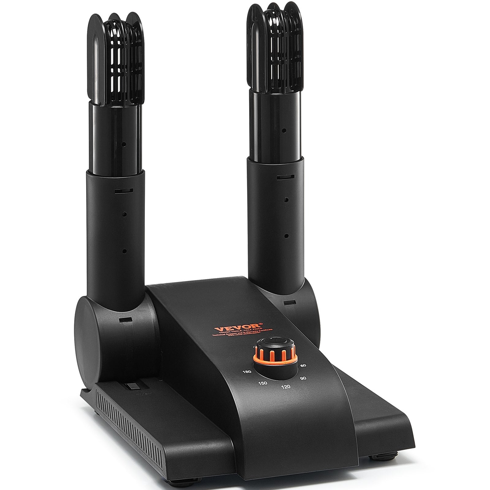 Foldable 2-Tube Shoe Dryer Boot Dryer with Heat Blower Black & Orange V952-XXHGJ2GWFSHG5G577V3