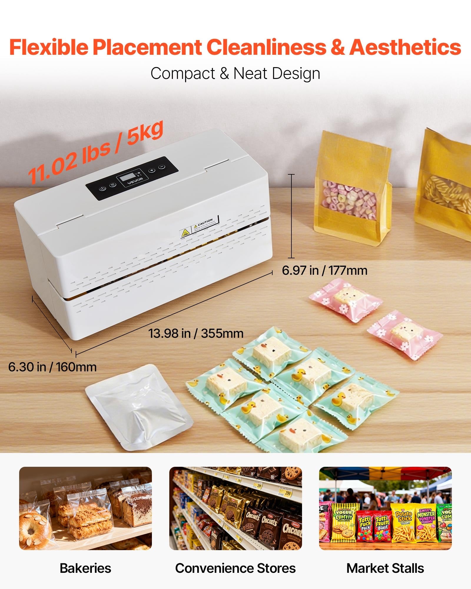 Continuous Sealing Machine, 8-12 mm Seal Width, Automatic Continuous Band Sealer with Digital Temperature V952-XXLXFKJTBPQBAGSQR001V3