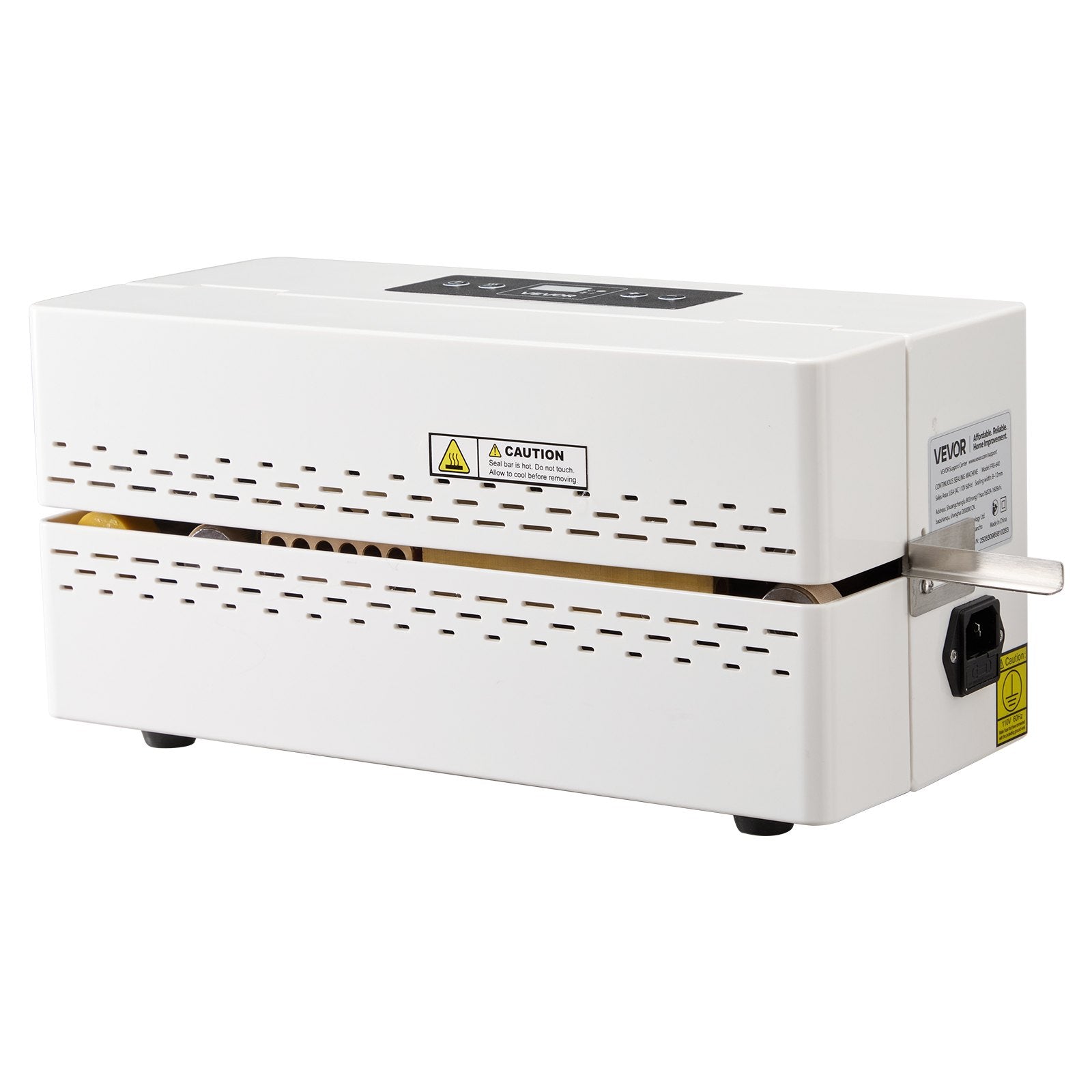 Continuous Sealing Machine, 8-12 mm Seal Width, Automatic Continuous Band Sealer with Digital Temperature V952-XXLXFKJTBPQBAGSQR001V3