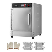 Hot Box Food Warmer, 4-Tier Concession Warmer with Water Tray, 4 Pans, Single-door and Adjustable Shelves, V952-XXSPBWJ4CBTMLX7IBV3