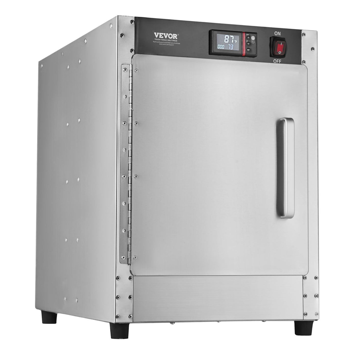 Hot Box Food Warmer, 4-Tier Concession Warmer with Water Tray, 4 Pans, Single-door and Adjustable Shelves, V952-XXSPBWJ4CBTMLX7IBV3