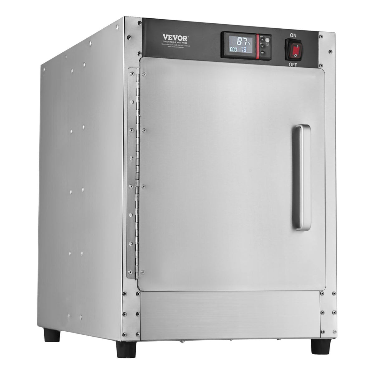 Hot Box Food Warmer, 4-Tier Concession Warmer with Water Tray, 4 Pans, Single-door and Adjustable Shelves, V952-XXSPBWJ4CBTMLX7IBV3
