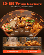 Electric Hot Box Food Warmer, 4-Tier Commercial Warming Cabinet with Water Tray, Single-Door and Adjustable V952-XXSPBWJ4CDKBNMKK4001V3