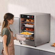 Hot Box Food Warmer, 5-Tier Concession Warmer with Water Tray, 5 Pans, Single-door and Adjustable Shelves, V952-XXSPBWJ5CBTM0I6VPV3
