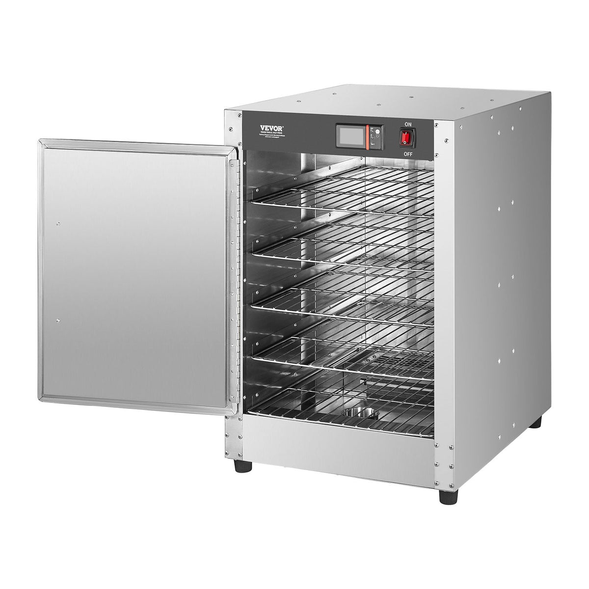 Hot Box Food Warmer, 5-Tier Concession Warmer with Water Tray, 5 Pans, Single-door and Adjustable Shelves, V952-XXSPBWJ5CBTM0I6VPV3