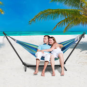 Portable Hammock Stand, 450lbs Capacity Steel Hammock Stand for 2 Person, Heavy Duty Adjustable Hooks Hammock V952-XXXDCJXXXJS16JSZ5V0