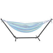 Portable Hammock Stand, 450lbs Capacity Steel Hammock Stand for 2 Person, Heavy Duty Adjustable Hooks Hammock V952-XXXDCJXXXJS16JSZ5V0