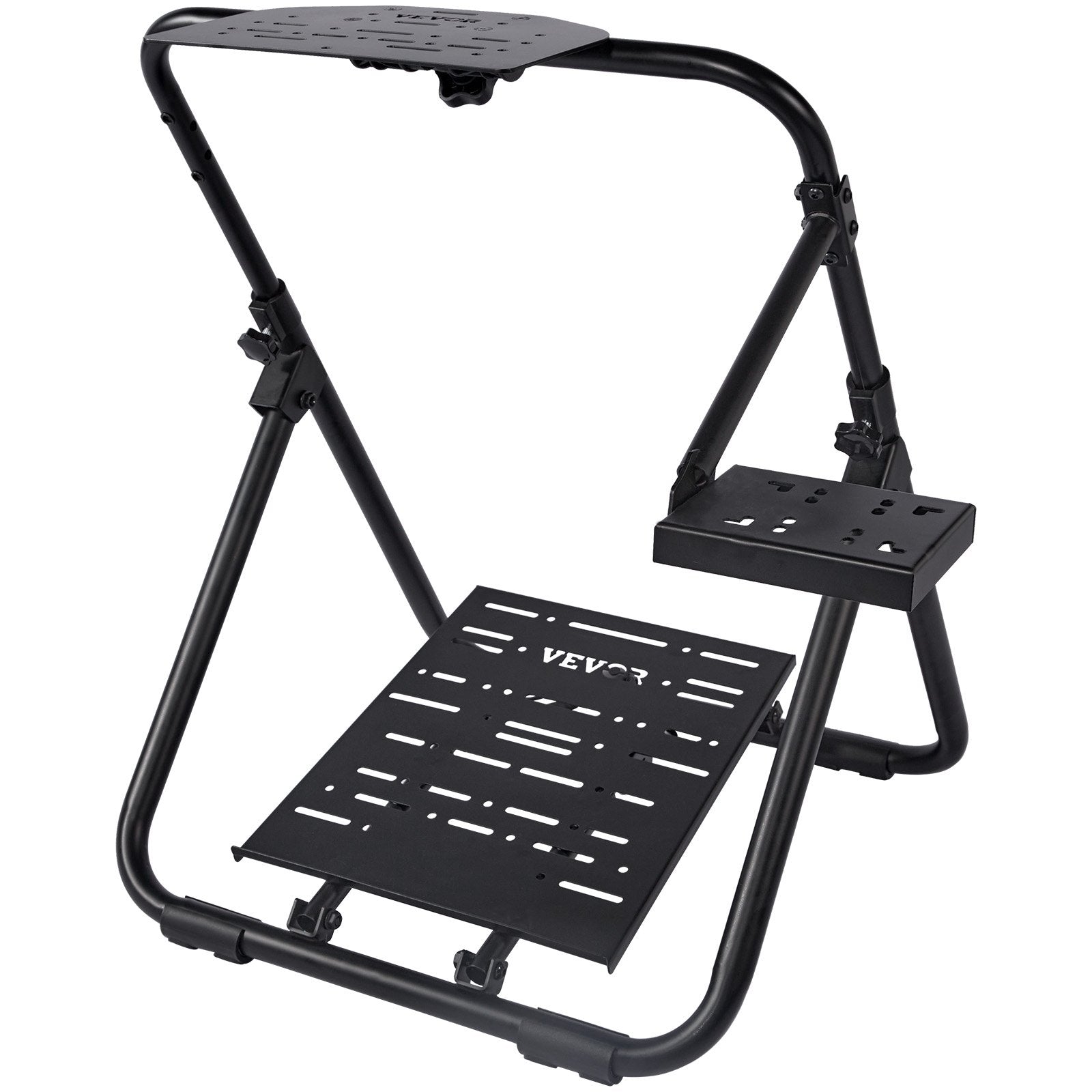Foldable Racing Steering Wheel Stand, Height Adjustable Universal Base Compatible with Logitech & V952-XXZJXXXH0000H4274V0