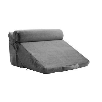 Bed Wedge Pillow for Sleeping, 3 Pcs Adjustable Orthopedic Bed Wedge Set, with Washable Cover & Foam Support, V952-XXZKDJXXZ3JTPE38X001V0