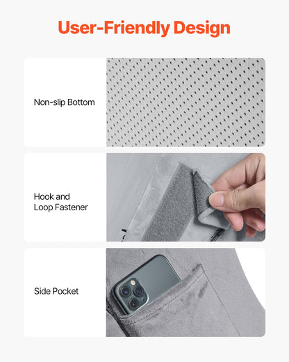 Wedge Pillow for Sleeping, 4 Pcs Adjustable Orthopedic Bed Wedge Set, Support Leg Neck Shoulder, Post Surgery V952-XXZKDJXXZ4JTW53OP001V0
