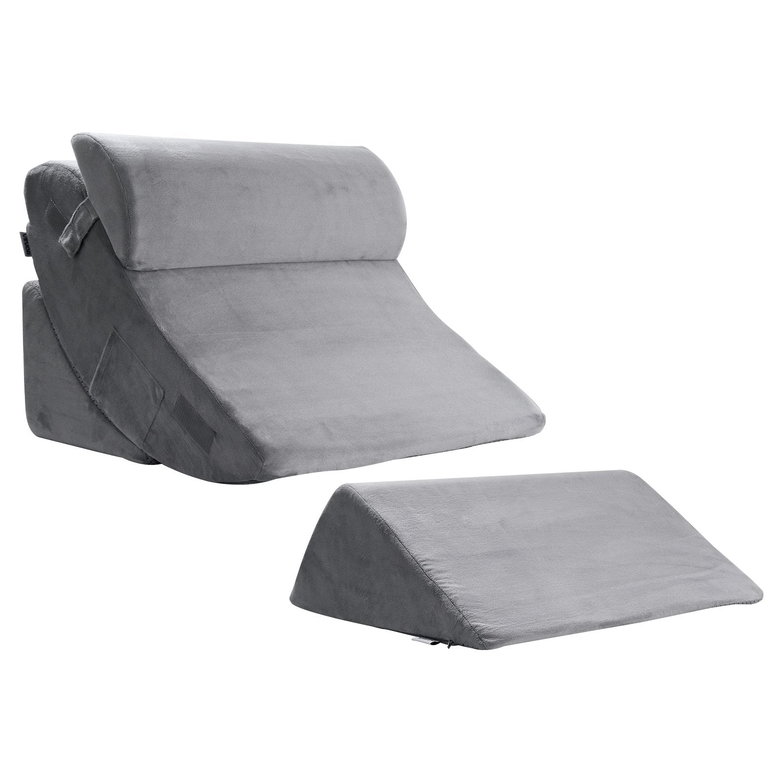 Wedge Pillow for Sleeping, 4 Pcs Adjustable Orthopedic Bed Wedge Set, Support Leg Neck Shoulder, Post Surgery V952-XXZKDJXXZ4JTW53OP001V0