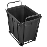 Laundry Cart, Rolling Grocery Utility Cart with Waterproof Liner & Swivel Wheels, 118 KG Large Load Capacity, V952-XYC2LKSJSCL04UN2C001V0