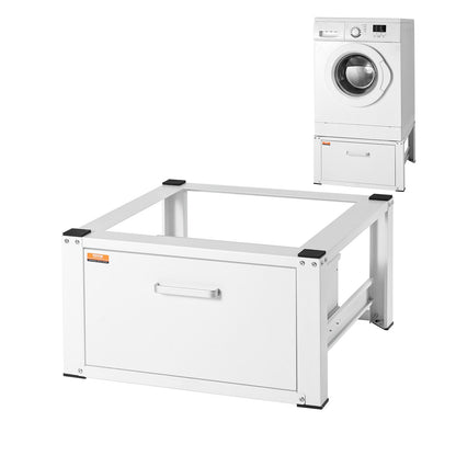 Laundry Pedestal 686mmmW x 366mmH, Washer And Dryer Base Stand Platform Universal Fit 299kg Capacity, Heavy V952-XYJDZDCT2729XCSU3V0