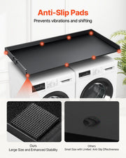 Washer Dryer Countertop, 54" x 27" Wooden Washer and Dryer Countertop, Water-Resistant Laundry Machine Topper V952-XYTM54INCHHSSL1G9V0
