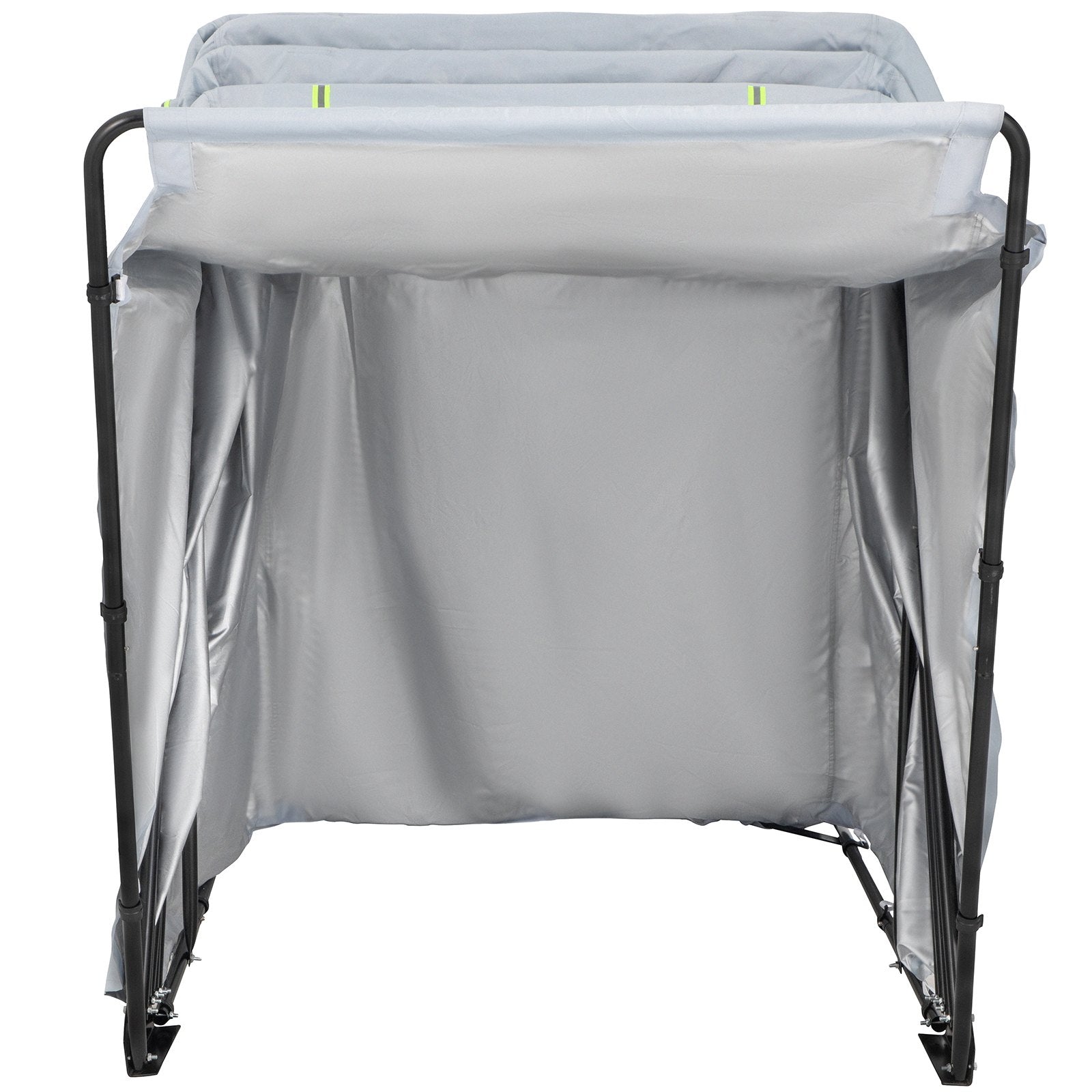 Basket Truck, 8 Bushel Steel Canvas Laundry Basket, 3" Diameter Wheels Truck Cap Basket Canvas Laundry Cart V952-XZCPHSHDSLHB9595YV0