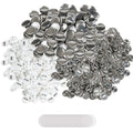 1" 25mm Button Badge Parts Supplies for Button Maker Machine 500 Sets V952-XZGSLH25MM5005T97V0