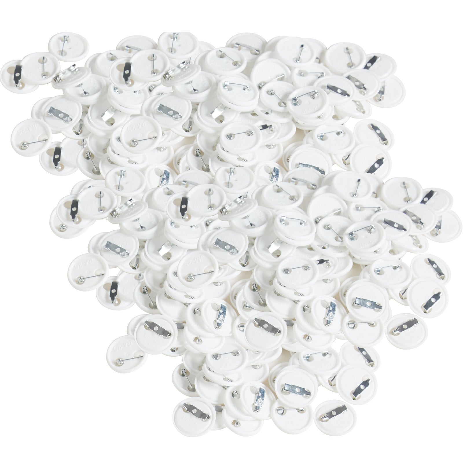 1" 25mm Button Badge Parts Supplies for Button Maker Machine 500 Sets V952-XZGSLH25MM5005T97V0